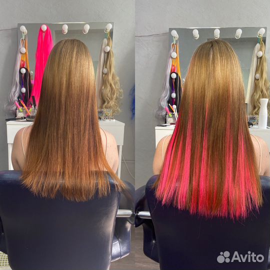 Модель для безопасного наращивания волос