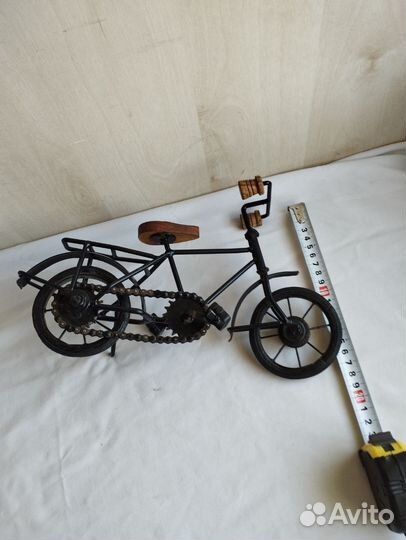 Модель велосипеда металл