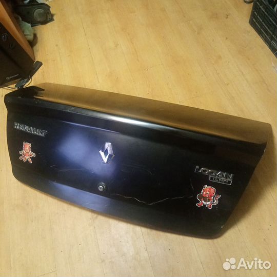 Рено логан 1 крышка багажника с 2009-2014г