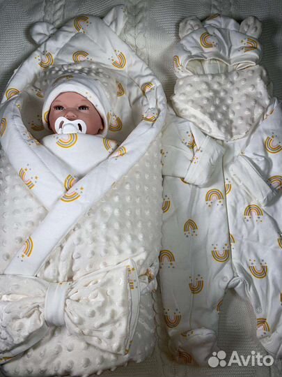 Конверт на выписку весенний