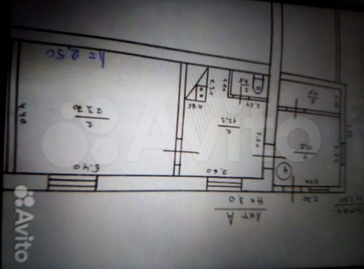 1-к. квартира, 38,5 м², 1/1 эт.