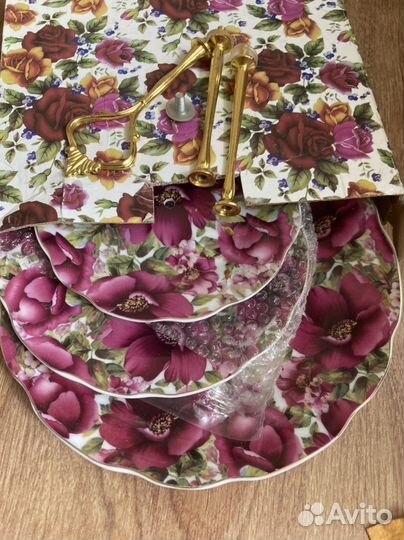 Блюдо этажерка