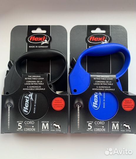 Поводок рулетка для собак flexi
