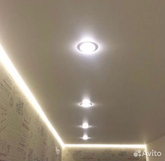Натяжные потолки