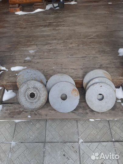 Штанга гриф блины бу