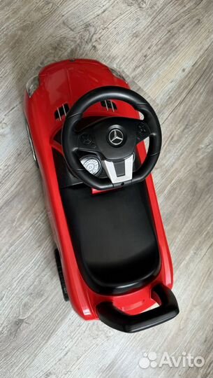 Детская машинка каталка с музыкой