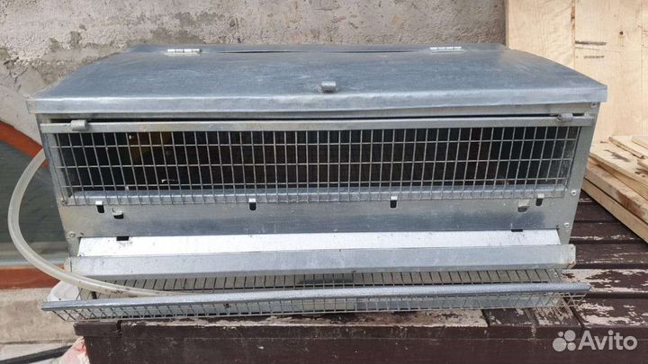 Клетка для перепелов (поилка, кормушка, поддон)