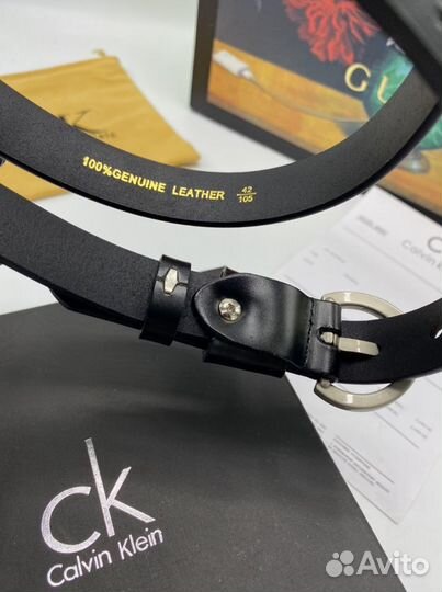 Ремень женский кожаный