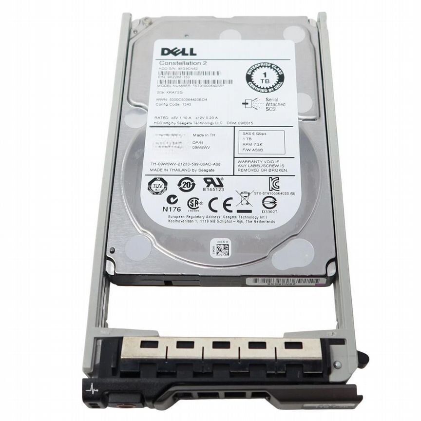 [9W5WV] Жесткий Диск Dell 1tb 7200 Sas 2,5" Hdd 9w5wv