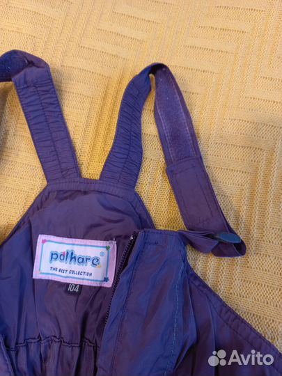 Полукомбинезон штаны демисезонный 104