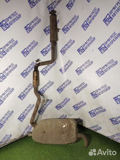 Глушитель в сборе Volvo S40 седан 2.4 B5244S 2008