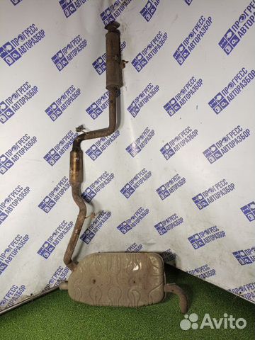 Глушитель в сборе Volvo S40 седан 2.4 B5244S 2008