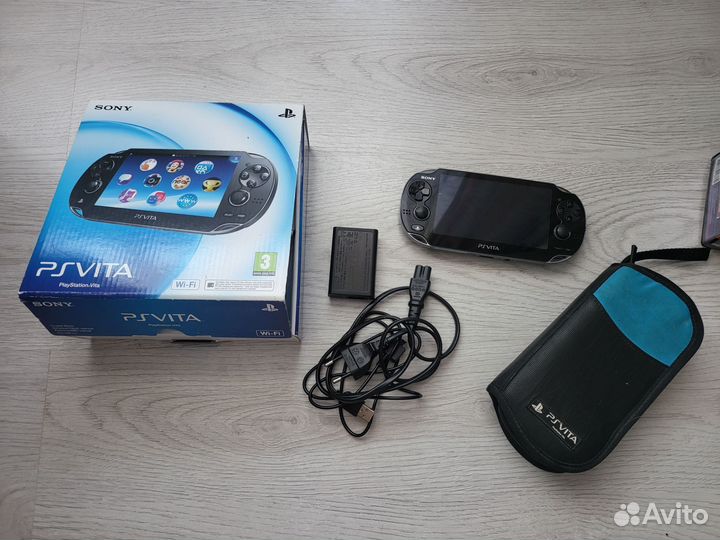 Sony ps Vita+16 игр