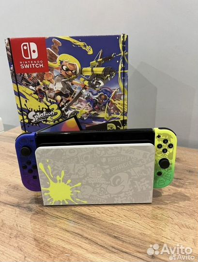 Nintendo switch oled splatoon