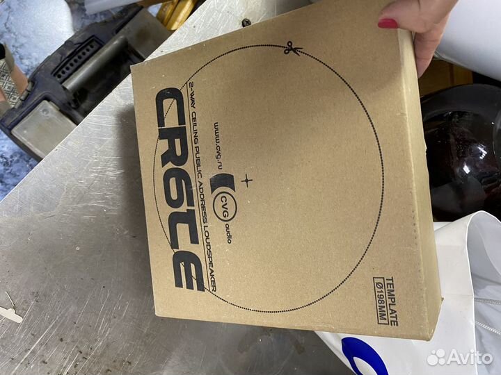 Потолочная акустическая система cvgаудио cr6te нов