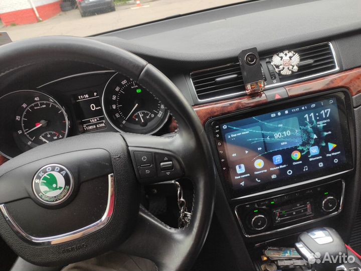 Магнитола Skoda Superb 2 Android