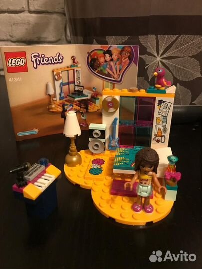 Lego Friends комнаты девочек