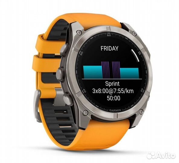 Часы garmin fenix 8 51mm amoled sapphire