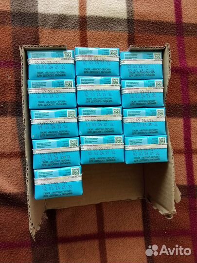 Детское фруктовое пюре