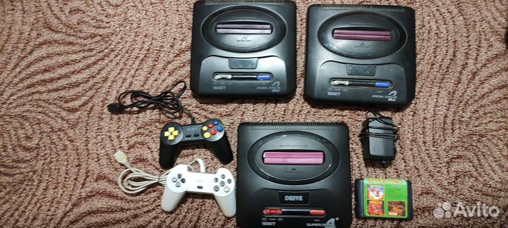 Приставки Sega 16 бит