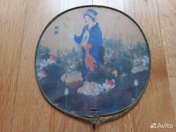 Веер шёлк Китай