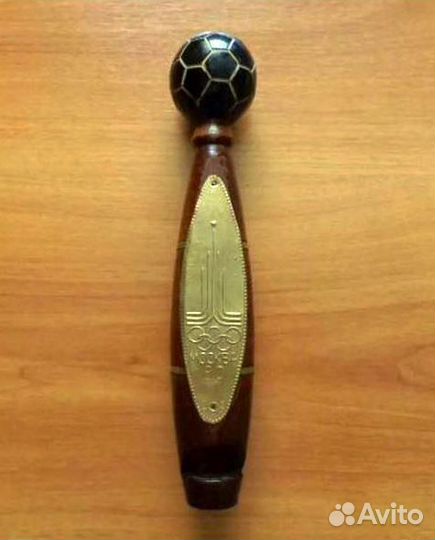 Свисток Олимпиада-80. Футбол. Атрибут болельщика