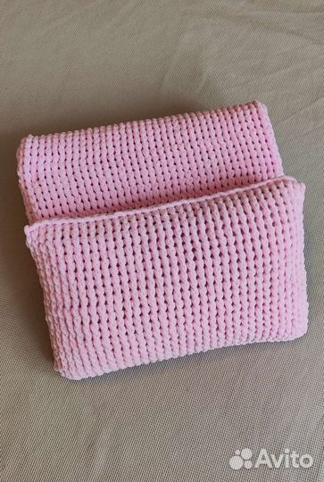 Комплект декоративная подушка + плед