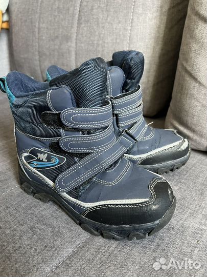 Зимние детские ботинки 34 размер