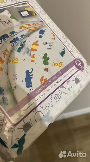 Постельное белье в детскую кроватку