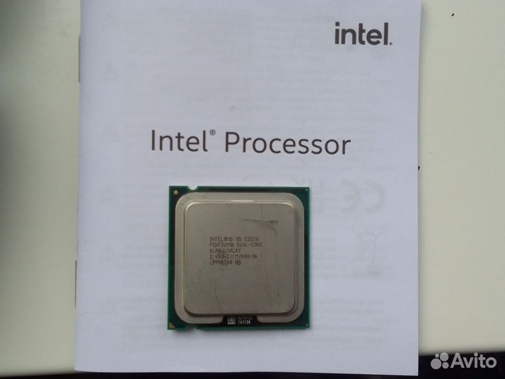 Процессор intel pentium
