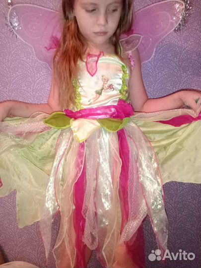 Карнавальный костюм конфета бабочка кукла фея