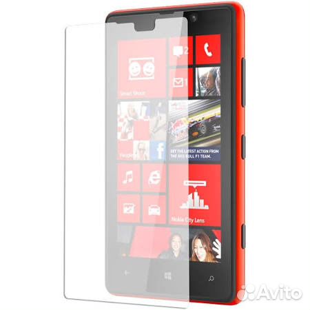 Защитное стекло Nokia Lumia 820