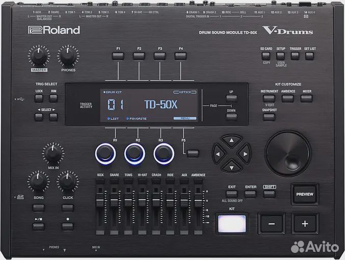 Модуль Roland TD-27, TD-50 и TD50x