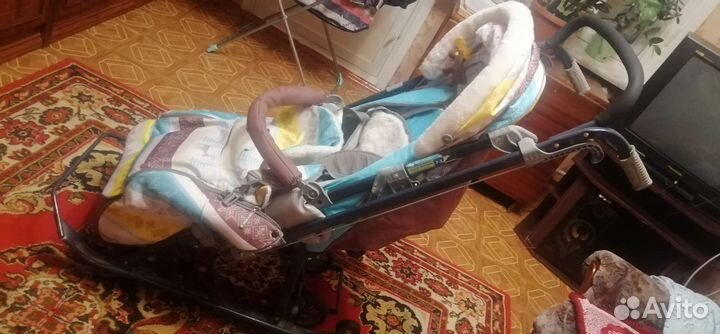 Санки коляска ника 7 3