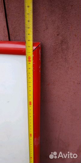 Рамка алюминий с клик- системой