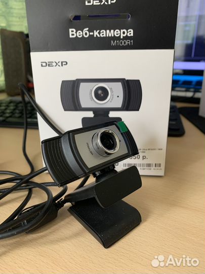 Вебкамера dexp m100r1 1080p