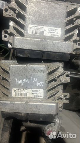 Эбу блок управения двигателем Renault Logan 1