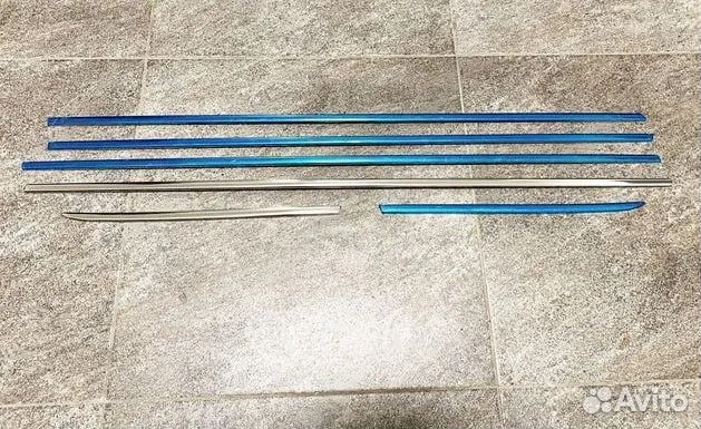 Молдинги окон Land Cruiser Prado 150 2009-2022