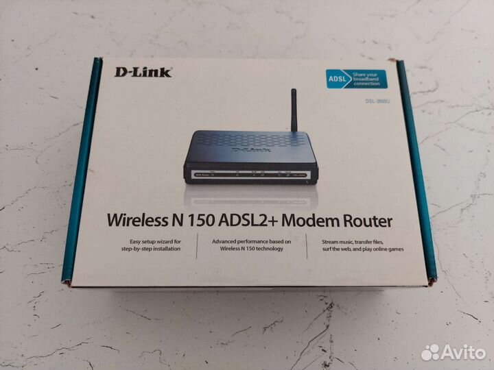 D-Link N 150 adsl2+Modem Router