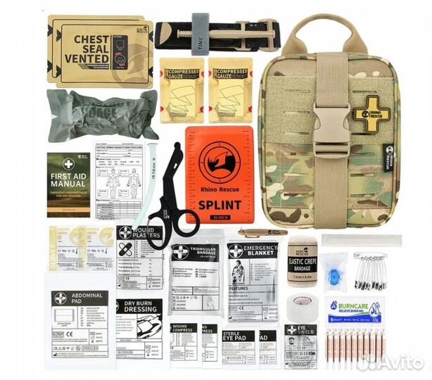 Аптечка тактическая укомплектованная отрывная