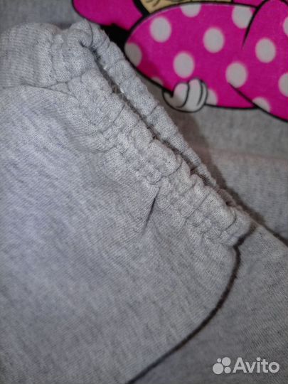 Штаны для девочки с начёсом 4 года