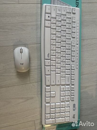 Клавиатура+мышь logitech беспроводная Combo MK295
