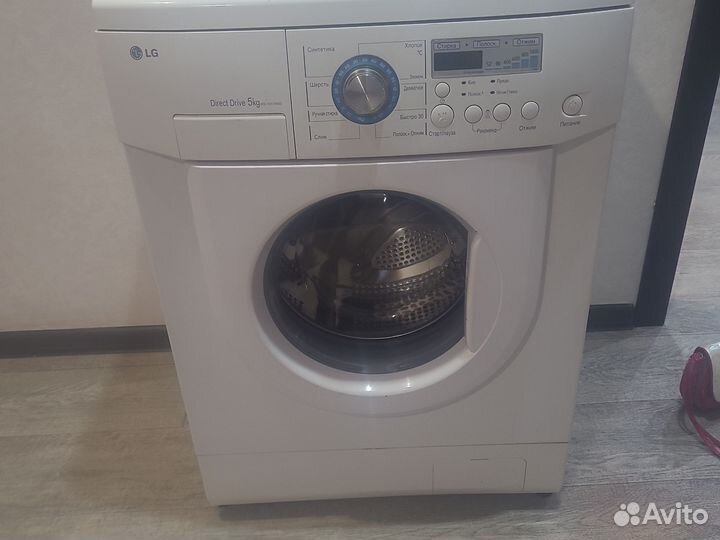 Стиральная машина бу lg 5 кг
