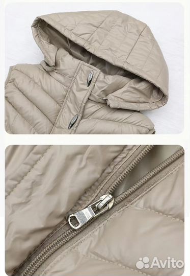 Жилетка женская утепленная длинная 48 50