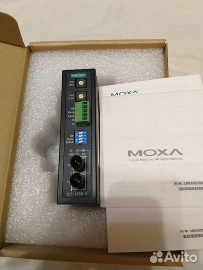 Moxa ICF-1150-M-ST/CP-118U-I/IA-5250/TCC-100/MGate