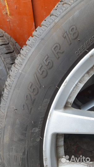 Колеса с дисками r18 на Nissan X-Trail T31