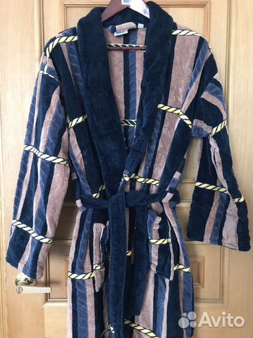 Мужской махровый халат