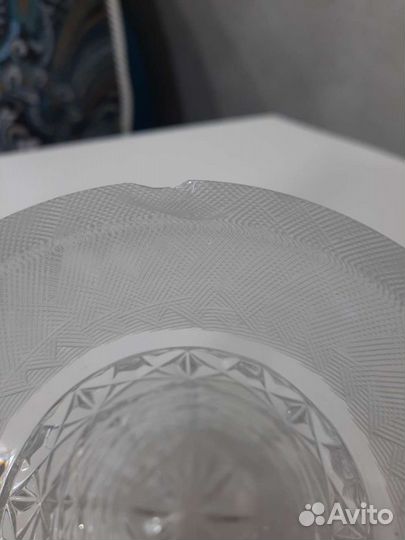 Хрустальные графины, ваза СССР