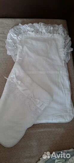 Детский конверт на выписку