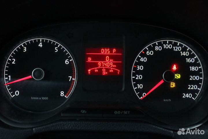 Volkswagen Polo 1.6 AT, 2012, 97 409 км